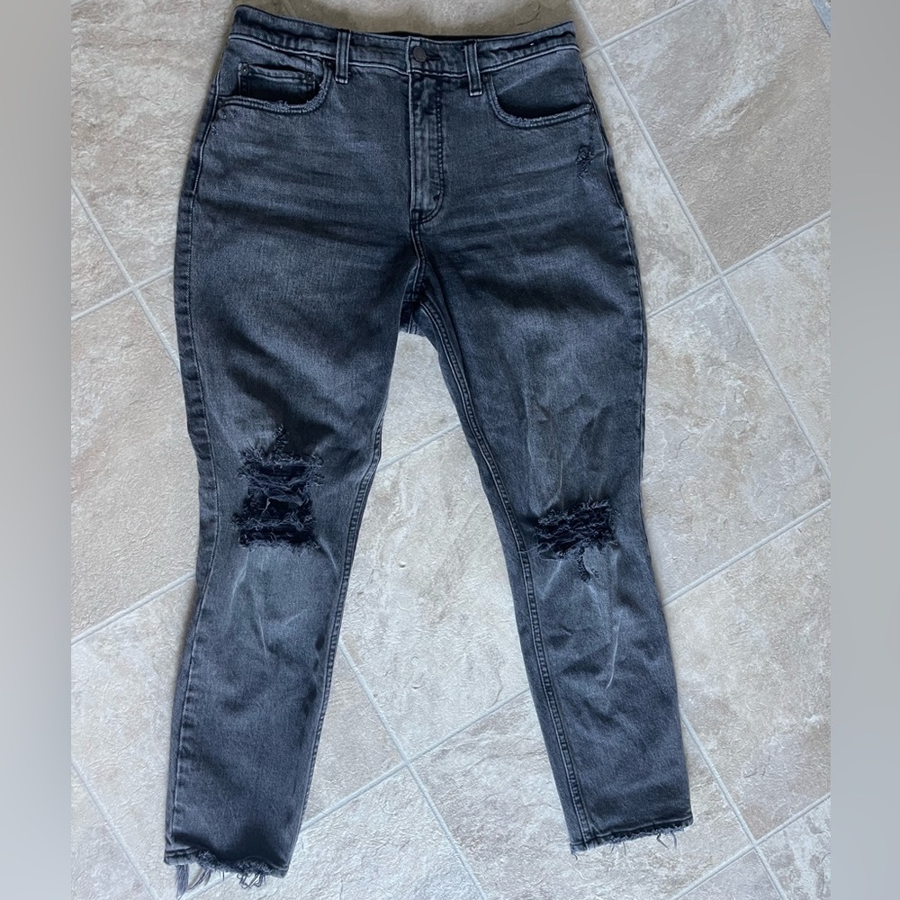 Abercrombie & Fitch Black Jeans - the skinny high rise - size 10